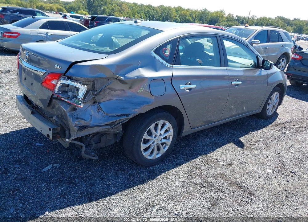 2017 NISSAN SENTRA SV VIN: 3N1AB7AP6HY356878