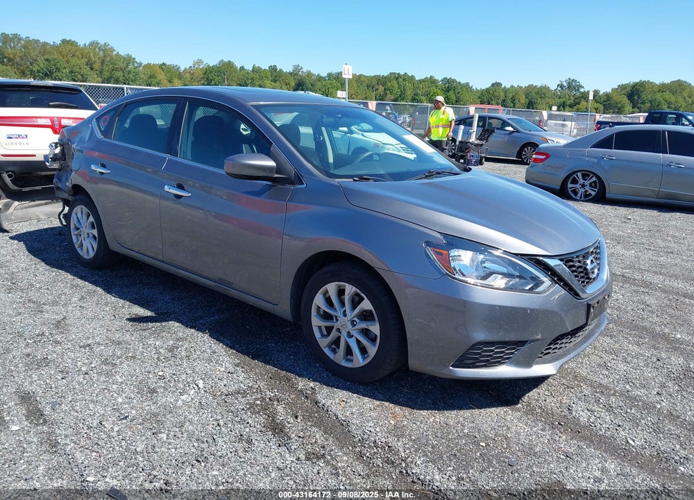 2017 NISSAN SENTRA SV VIN: 3N1AB7AP6HY356878