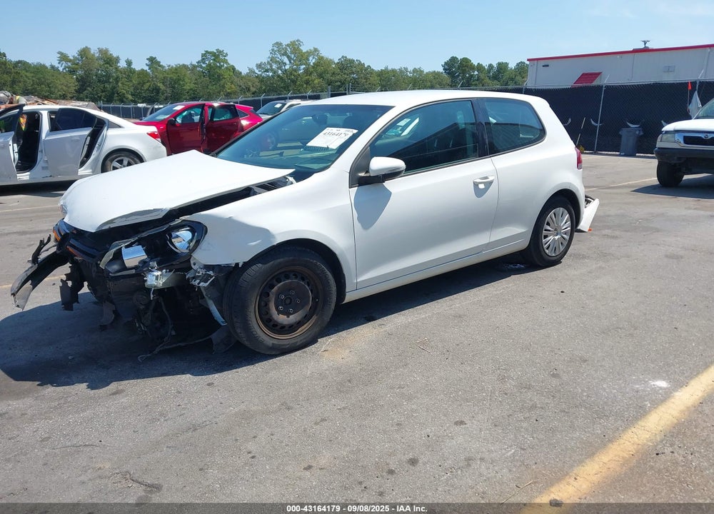2011 VOLKSWAGEN GOLF VIN: WVWBA7AJ0BW062679