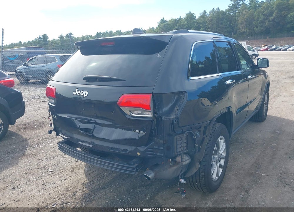 2016 JEEP GRAND CHEROKEE VIN: 1C4RJFBG8GC317289