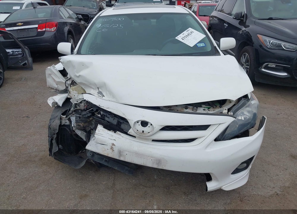 2011 TOYOTA COROLLA VIN: 2T1BU4EE3BC688884