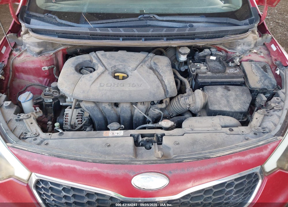 2014 KIA FORTE VIN: KNAFK4A66E5070589