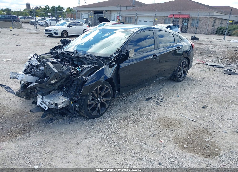 2021 HONDA CIVIC VIN: 2HGFC2F86MH533323