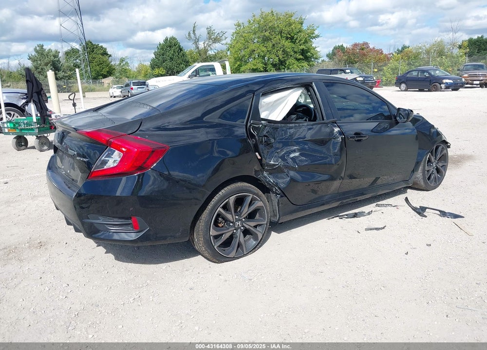 2021 HONDA CIVIC VIN: 2HGFC2F86MH533323
