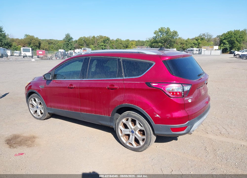 2018 FORD ESCAPE TITANIUM VIN: 1FMCU0J9XJUB36625