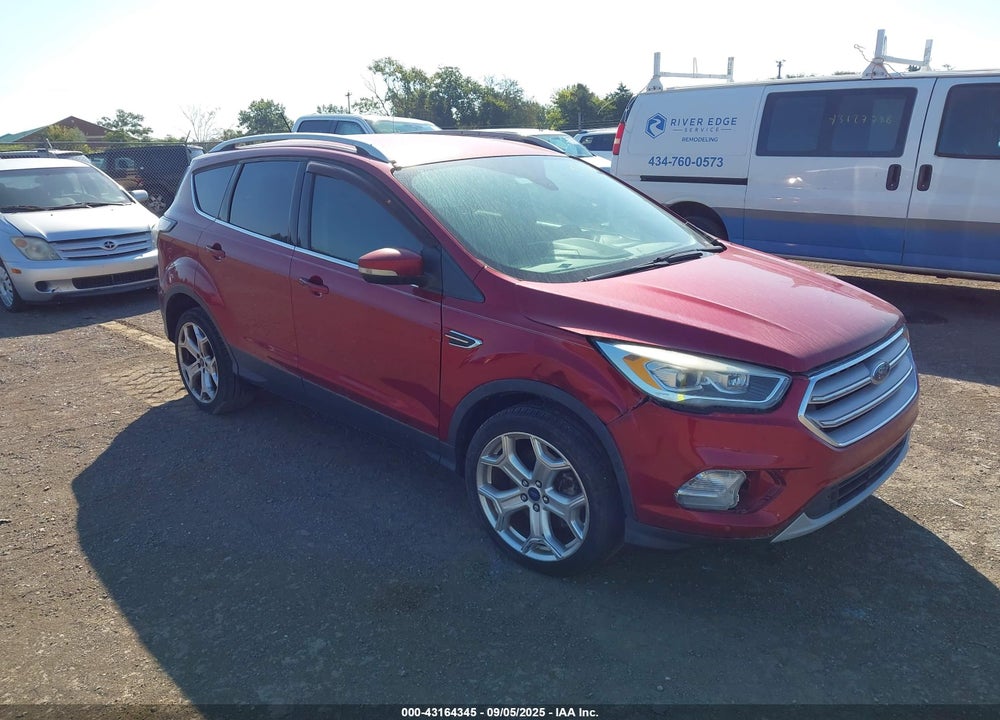 2018 FORD ESCAPE TITANIUM VIN: 1FMCU0J9XJUB36625