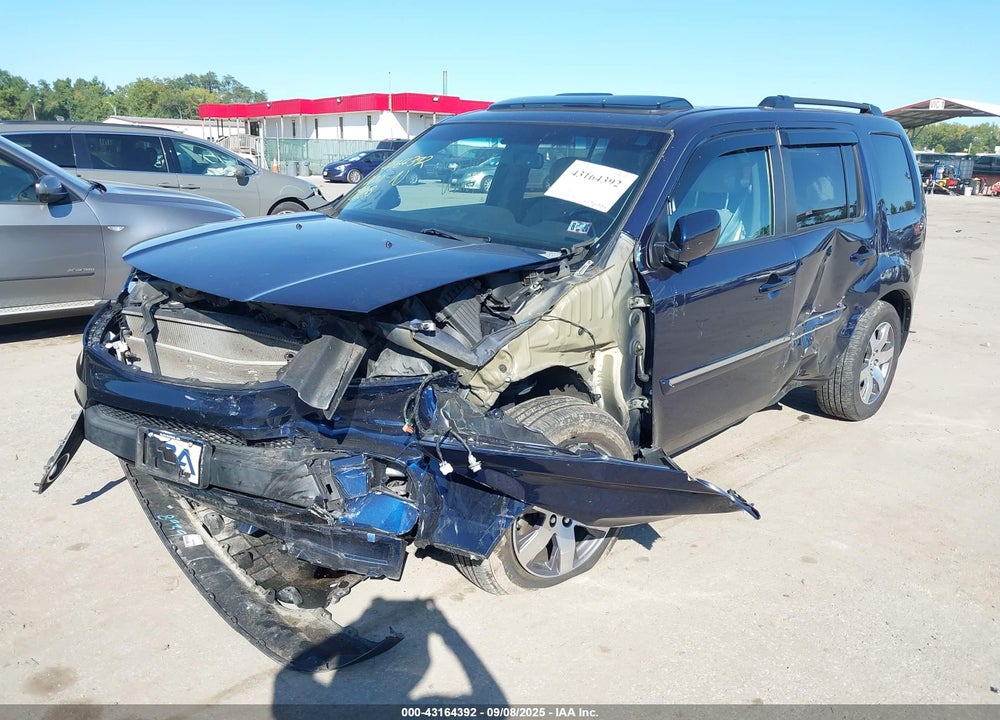 2015 HONDA PILOT VIN: 5FNYF4H95FB015194