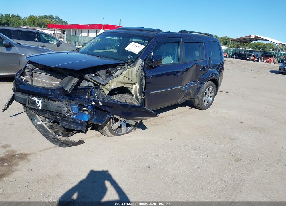 2015 HONDA PILOT VIN: 5FNYF4H95FB015194