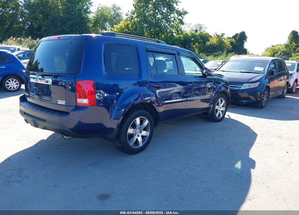 2015 HONDA PILOT VIN: 5FNYF4H95FB015194