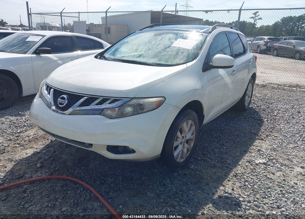 2011 NISSAN MURANO VIN: JN8AZ1MU1BW060709