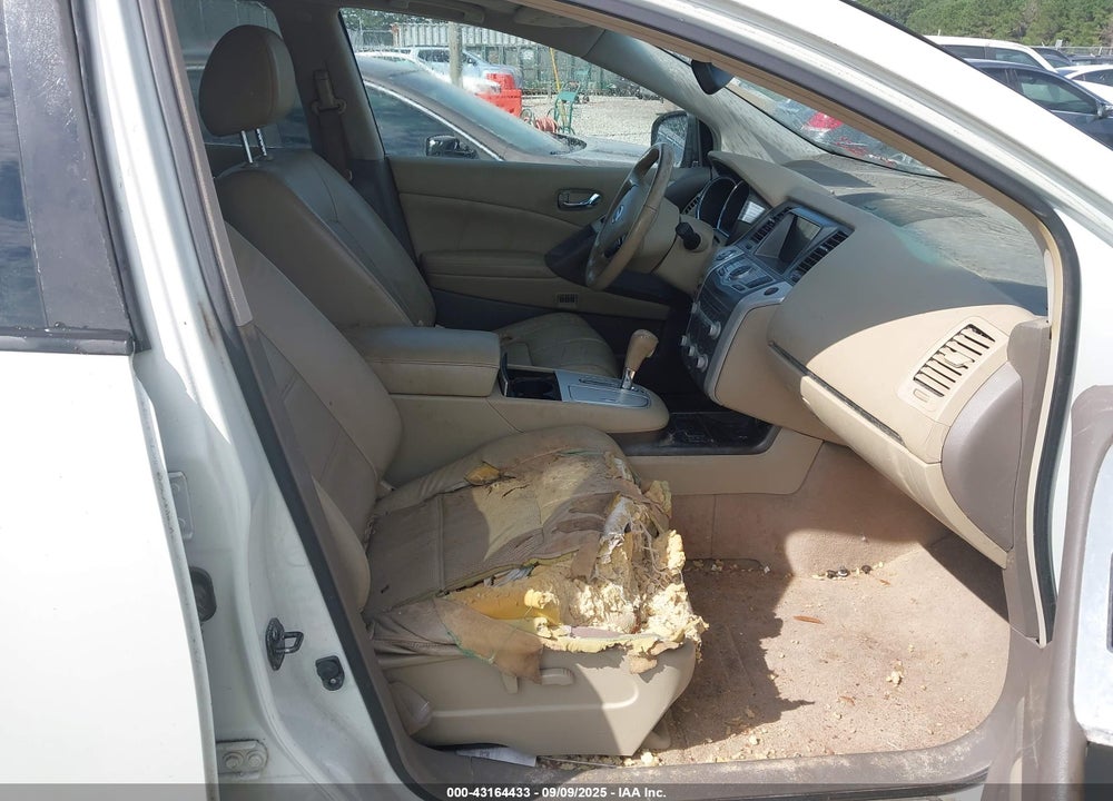 2011 NISSAN MURANO VIN: JN8AZ1MU1BW060709