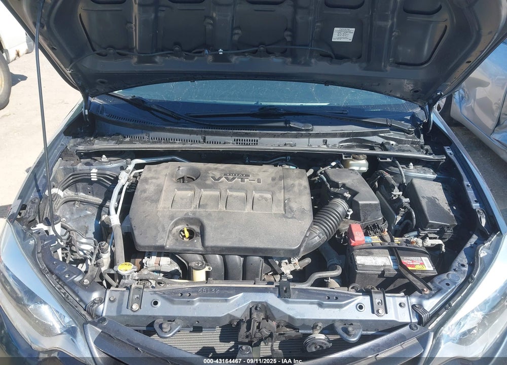 2016 TOYOTA COROLLA VIN: 2T1BURHEXGC587485