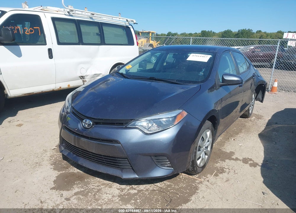 2016 TOYOTA COROLLA VIN: 2T1BURHEXGC587485