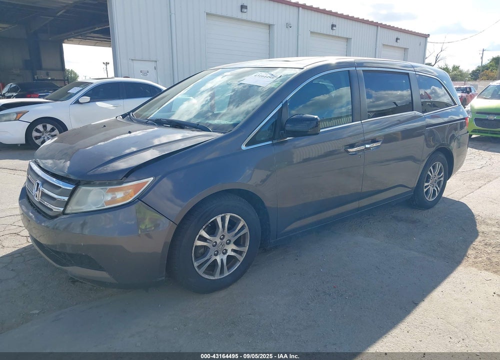2013 HONDA ODYSSEY EX-L VIN: 5FNRL5H65DB009739