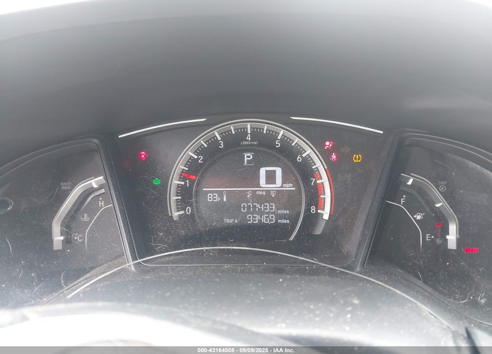2017 HONDA CIVIC VIN: 2HGFC2F55HH571167