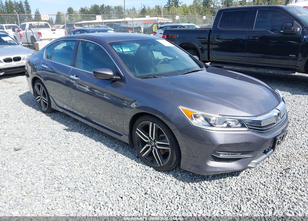 2016 HONDA ACCORD SPORT VIN: 1HGCR2F50GA109727