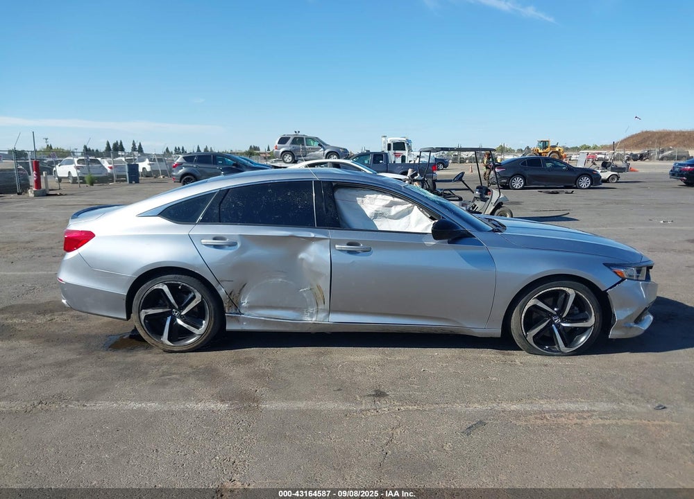 2021 HONDA ACCORD VIN: 1HGCV1F46MA083353