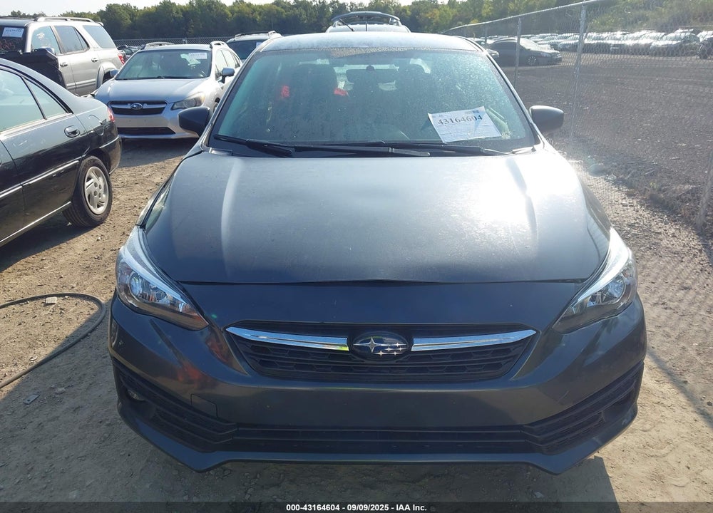 2021 SUBARU IMPREZA VIN: 4S3GKAB66M3604253