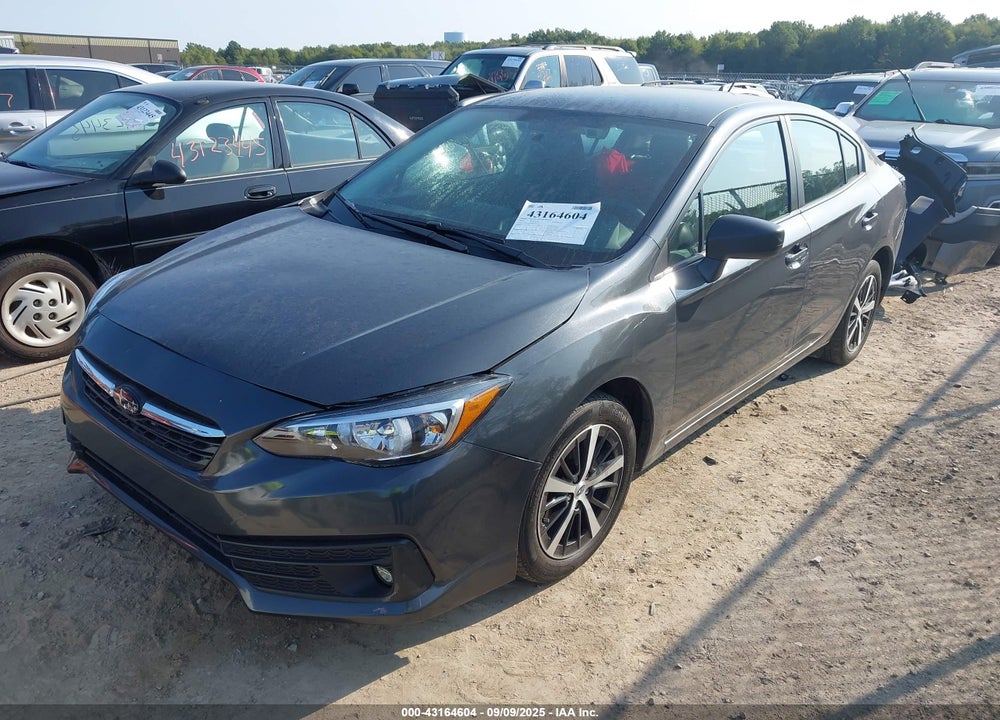 2021 SUBARU IMPREZA VIN: 4S3GKAB66M3604253