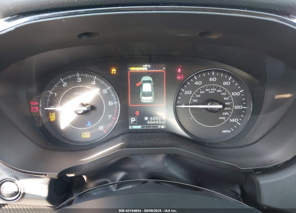 2021 SUBARU IMPREZA VIN: 4S3GKAB66M3604253