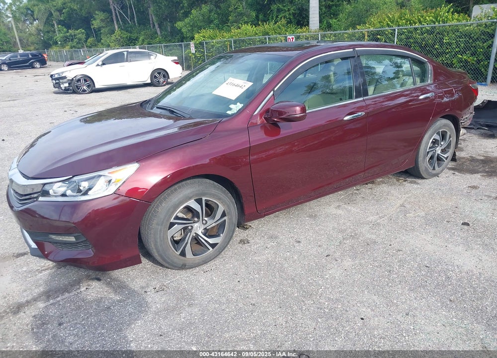 2017 HONDA ACCORD EX-L V6 VIN: 1HGCR3F87HA017290