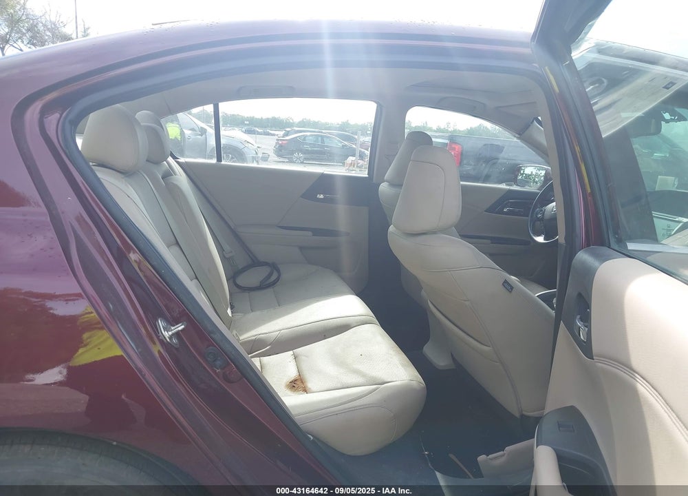2017 HONDA ACCORD EX-L V6 VIN: 1HGCR3F87HA017290