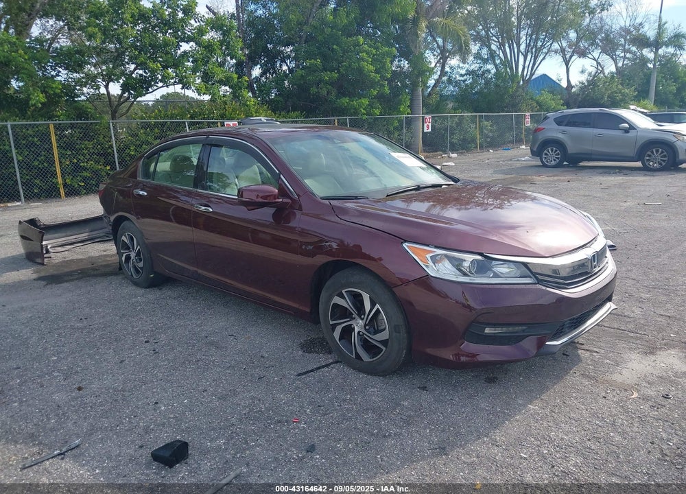 2017 HONDA ACCORD EX-L V6 VIN: 1HGCR3F87HA017290