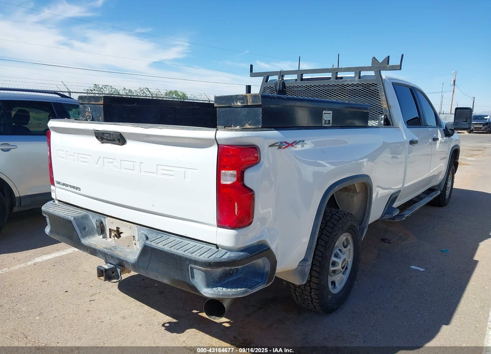 2021 CHEVROLET SILVERADO 2500HD 4WD LONG BED WT VIN: 1GC1YLEY6MF236538