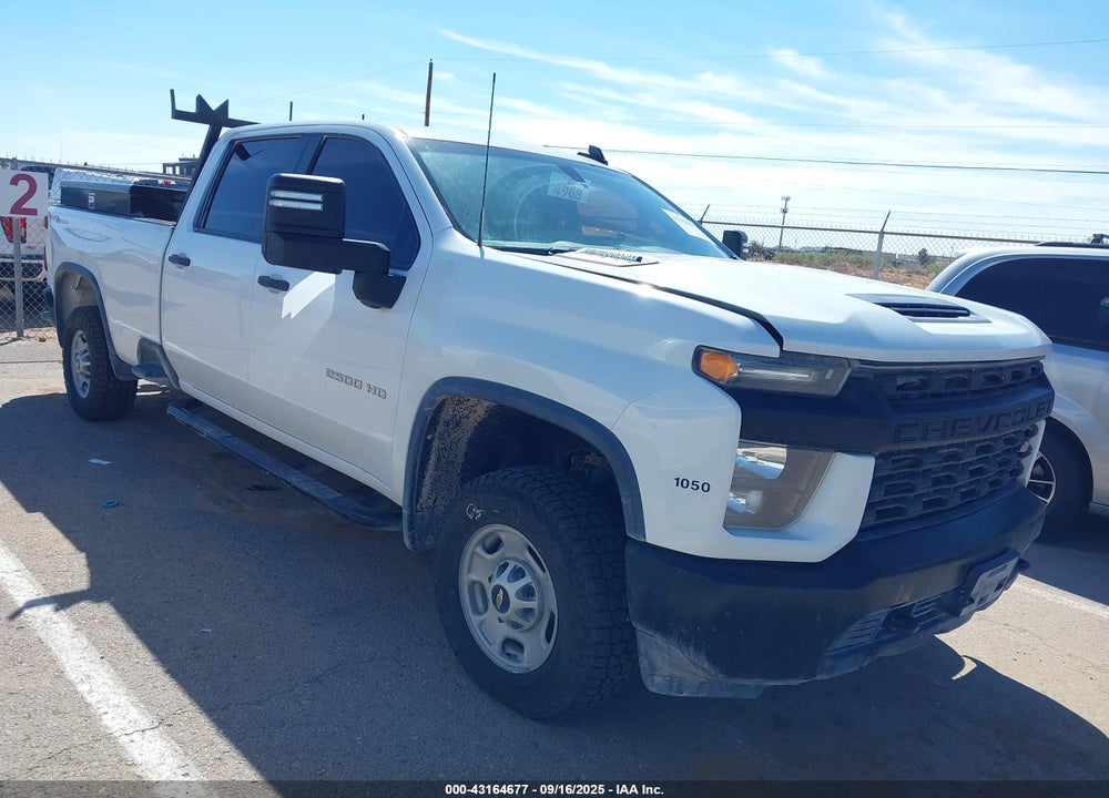 2021 CHEVROLET SILVERADO 2500HD 4WD LONG BED WT VIN: 1GC1YLEY6MF236538