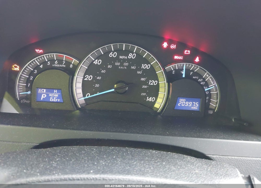 2012 TOYOTA CAMRY VIN: 4T1BF1FK1CU614490
