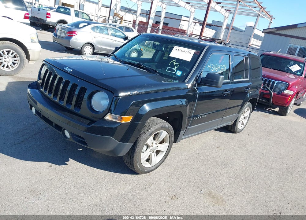 2013 JEEP PATRIOT LATITUDE VIN: 1C4NJPFB3DD250237