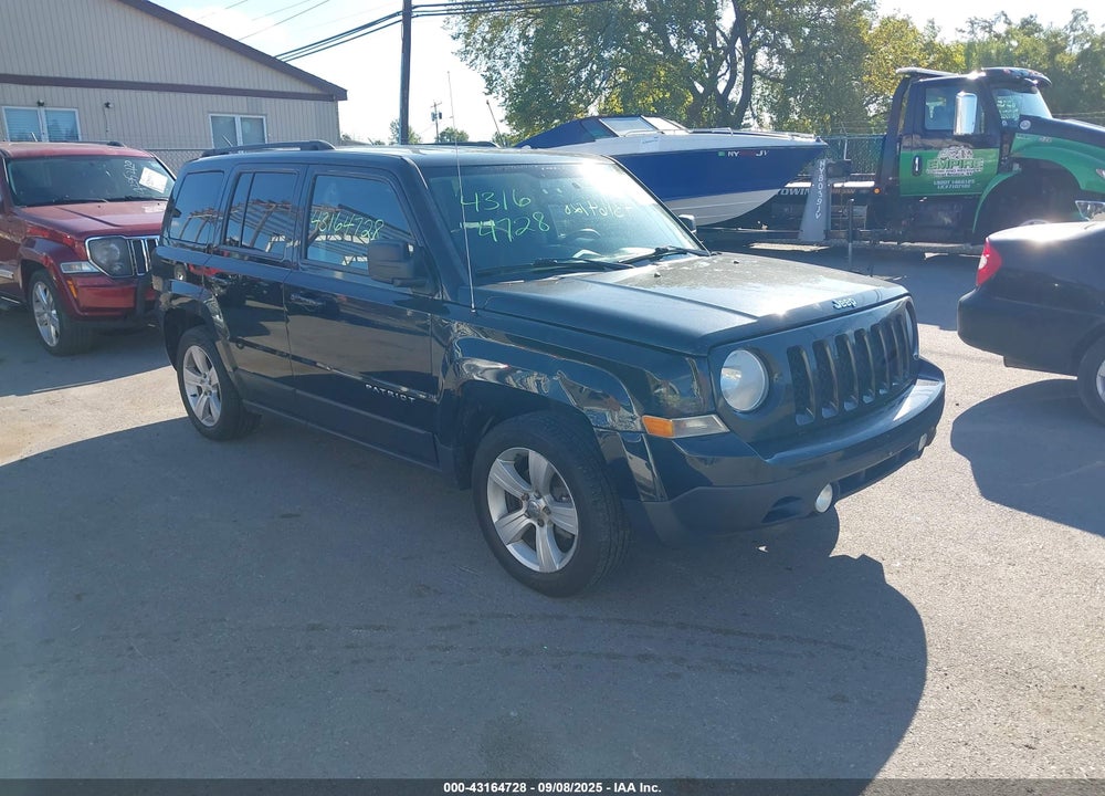 2013 JEEP PATRIOT LATITUDE VIN: 1C4NJPFB3DD250237