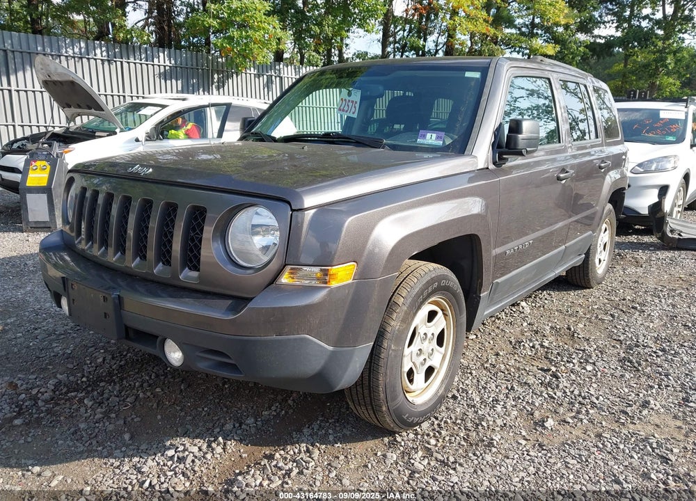 2017 JEEP PATRIOT VIN: 1C4NJPBA8HD149424