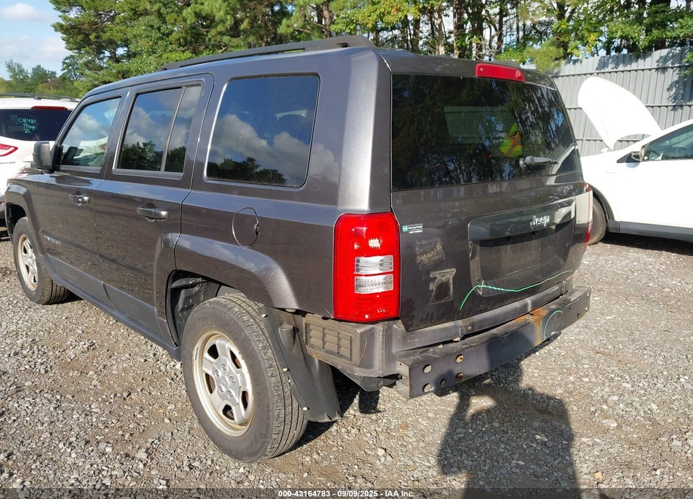 2017 JEEP PATRIOT VIN: 1C4NJPBA8HD149424