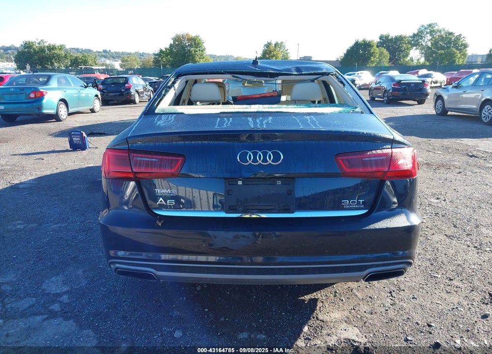 2016 AUDI A6 VIN: WAUFGAFC9GN169635