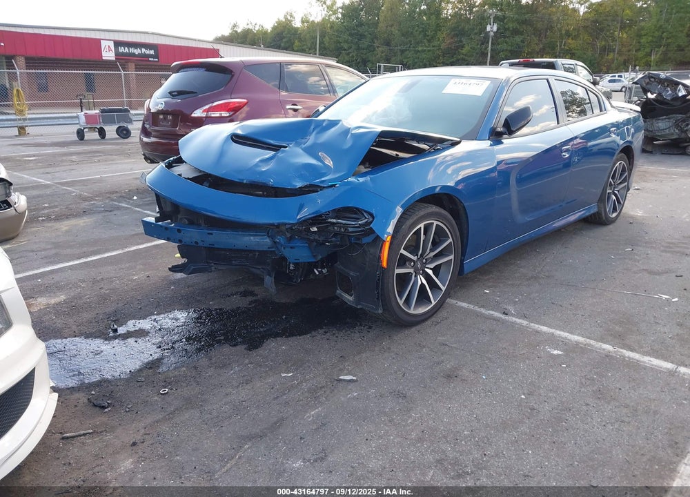 2023 DODGE CHARGER GT VIN: 2C3CDXHG4PH663836