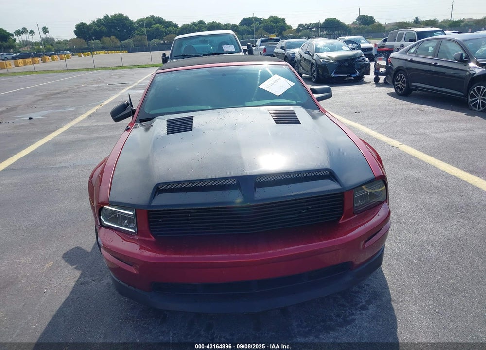 2006 FORD MUSTANG GT VIN: 1ZVFT85H665257154