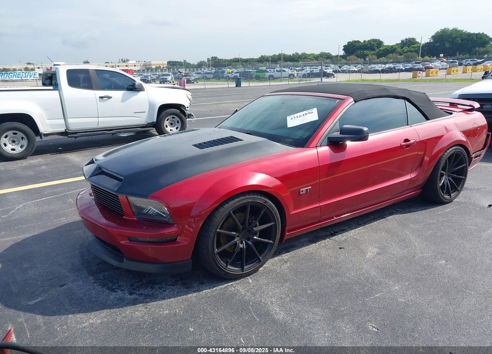 2006 FORD MUSTANG GT VIN: 1ZVFT85H665257154