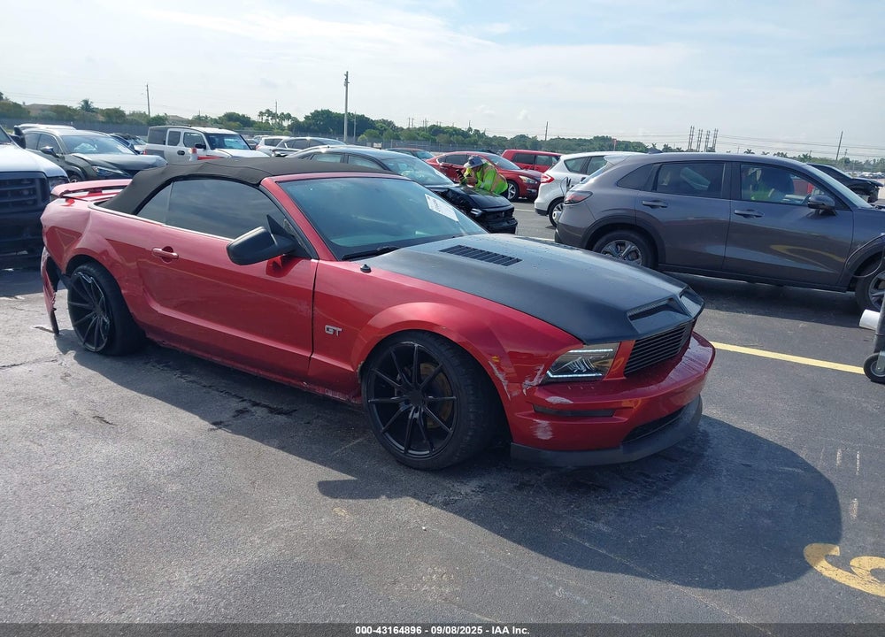 2006 FORD MUSTANG GT VIN: 1ZVFT85H665257154