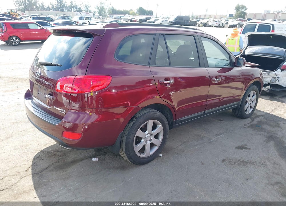 2008 HYUNDAI SANTA FE LIMITED/SE VIN: 5NMSH13E98H158587