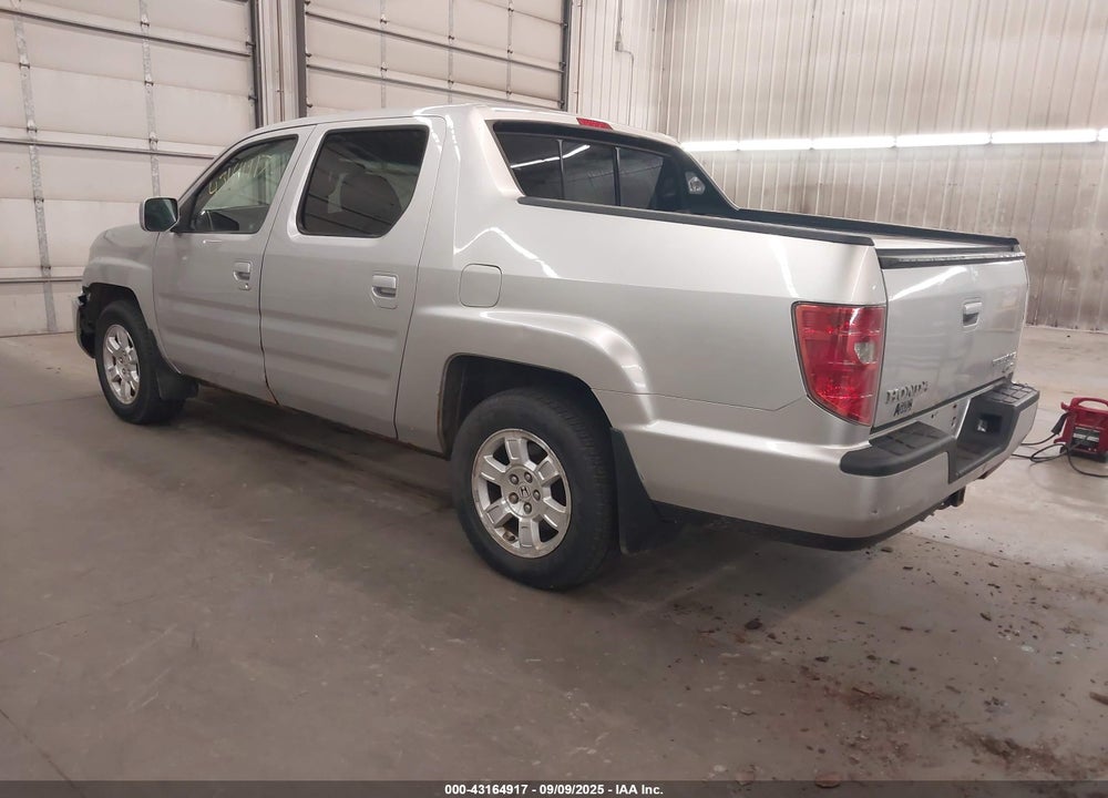 2009 HONDA RIDGELINE VIN: 5FPYK16489B106571