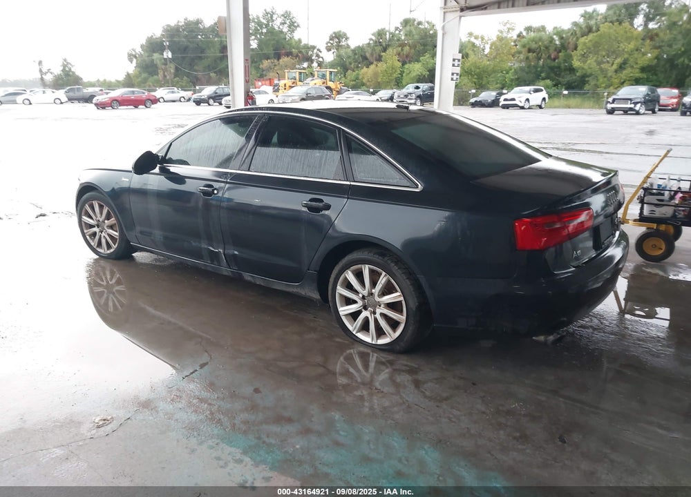 2014 AUDI A6 3.0T PREMIUM PLUS VIN: WAUFGAFC4EN160791