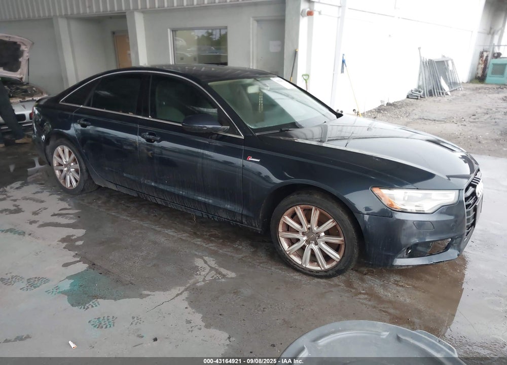 2014 AUDI A6 3.0T PREMIUM PLUS VIN: WAUFGAFC4EN160791