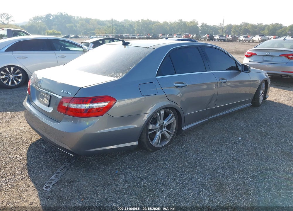 2011 MERCEDES-BENZ E-CLASS VIN: WDDHF9AB4BA269384