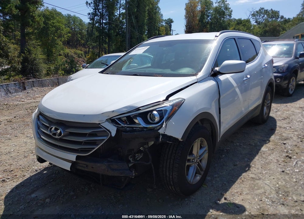 2017 HYUNDAI SANTA FE VIN: 5XYZU3LB1HG417885