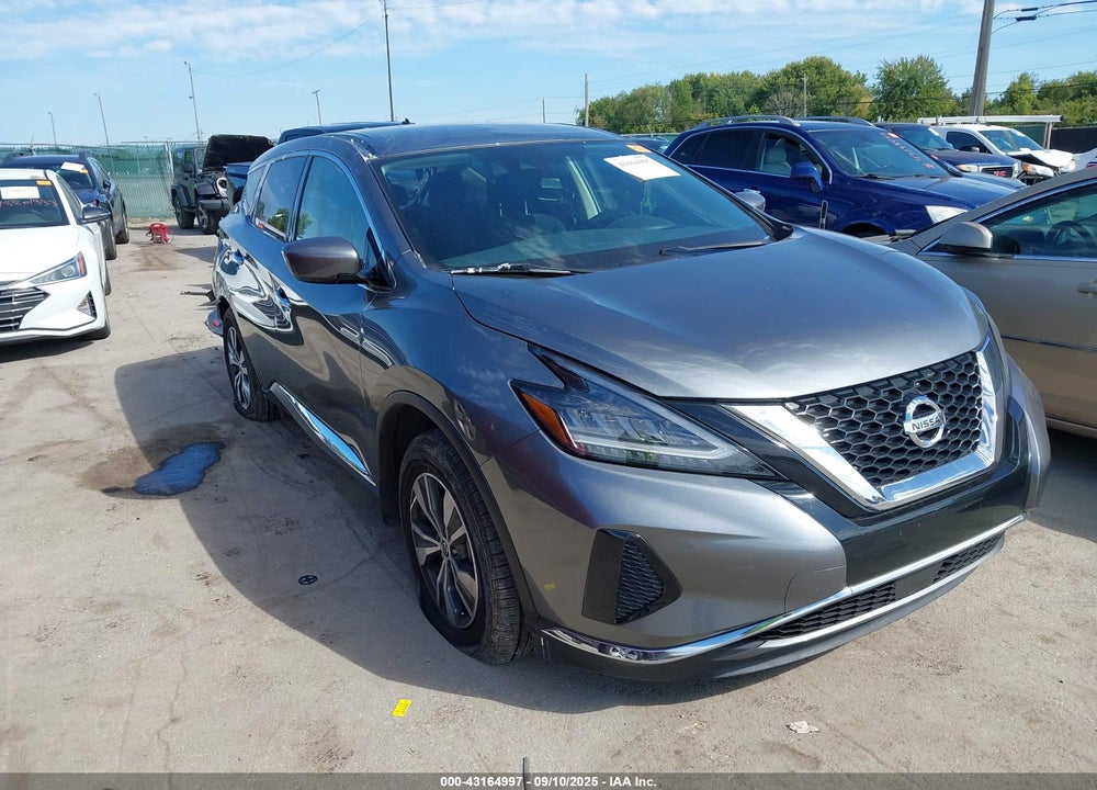 2022 NISSAN MURANO S INTELLIGENT AWD VIN: 5N1AZ2AS4NC122075