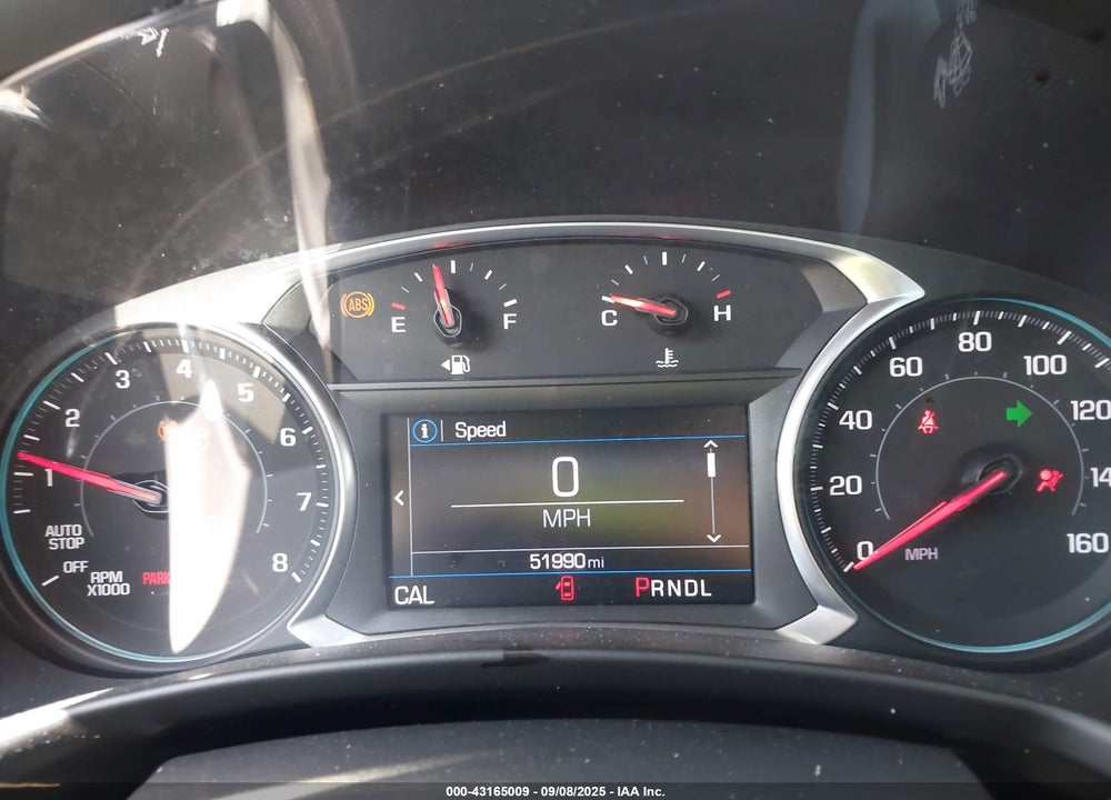 2020 CHEVROLET EQUINOX VIN: 3GNAXUEVXLL258732