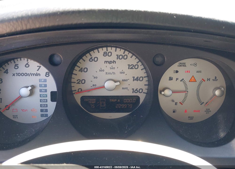 2002 ACURA TL 3.2 TYPE S VIN: 19UUA56942A047970