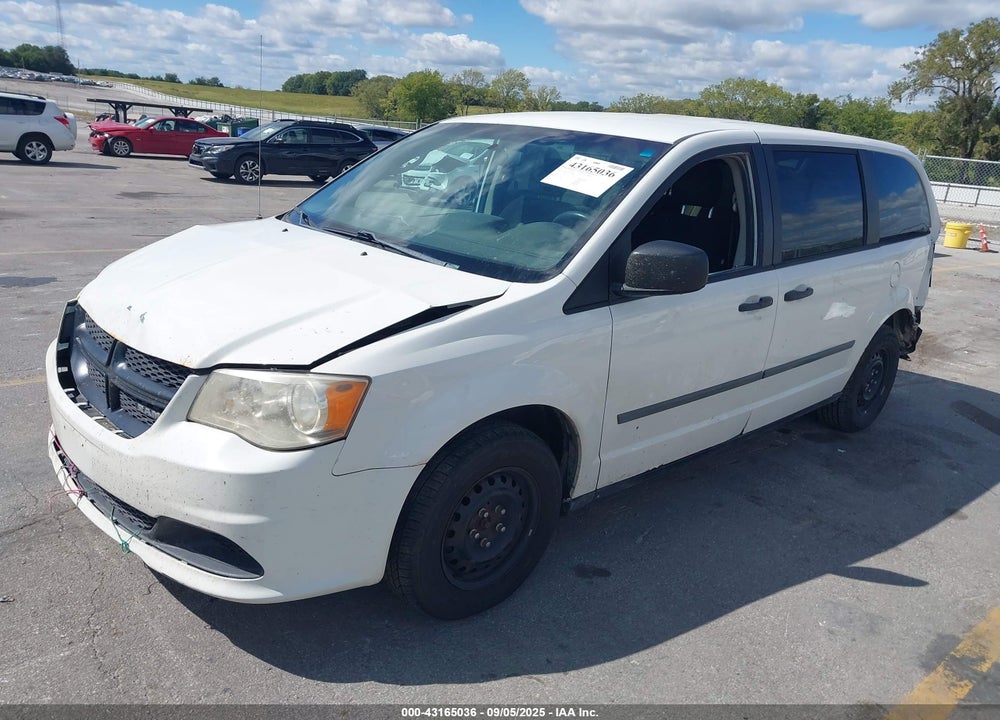 2012 RAM CARGO C/V VIN: 2C4JDGAG2CR156208