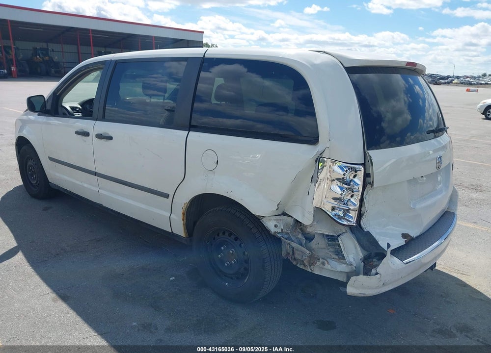 2012 RAM CARGO C/V VIN: 2C4JDGAG2CR156208